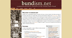 Desktop Screenshot of bundism.net