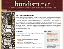 Tablet Screenshot of bundism.net